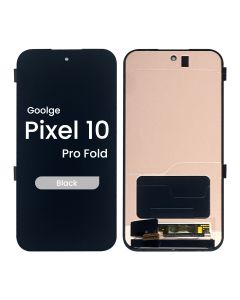 Premium - Outer OLED Secondary Screen and Digitizer Assembly for Google Pixel 10 Pro Fold (No Frame) (Black)