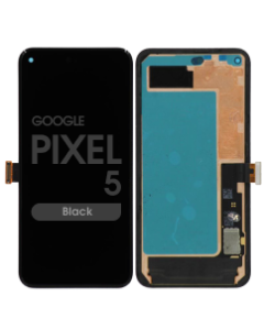 OLED Screen and Digitizer Assembly w/ Frame for Google Pixel 5 (Black)