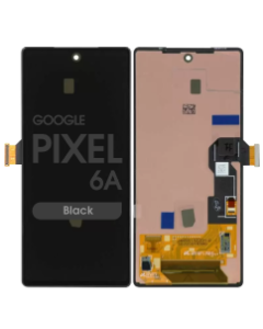 Refurbished - OLED Screen and Digitizer Assembly for Google Pixel 6a (No Frame) (Black)