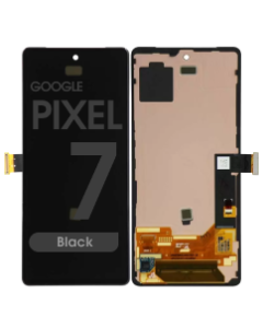 Refurbished - OLED Screen and Digitizer Assembly w/ Frame for Google Pixel 7 (Black)