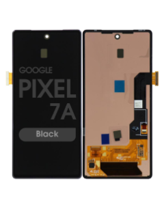 Refurbished - OLED Screen and Digitizer Assembly for Google Pixel 7a (No Frame) (Black)