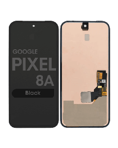 Premium - OLED Screen and Digitizer Assembly w/ Finger Print Sensor for Google Pixel 8a (Black)
