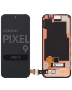Premium - OLED Screen and Digitizer Assembly w/ Frame for Google Pixel 9 (Black)