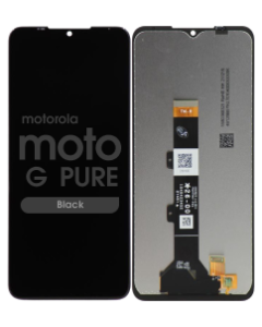 Refurbished - LCD Screen and Digitizer Assembly for Motorola Moto G Pure (XT2163-4 / 2021) (No Frame) (Black)