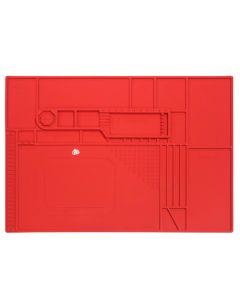 GRIP - Heat Resistant Insulated Rubber Work Mat (Large) (Red)