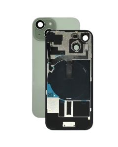 OEM Pull - Back Glass w/ Small Parts for iPhone 15 (US Version) (Grade A) (Green)