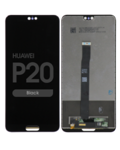 LCD Screen and Digitizer Assembly for Huawei P20 (No Frame) (Black)