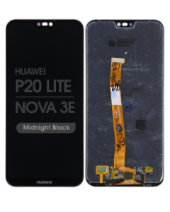 LCD Screen and Digitizer Assembly for Huawei P20 Lite / Nova 3e (No Frame) (Midnight Black)