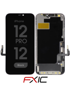 FX5 Soft OLED QRT - Aftermarket OLED Screen Assembly for iPhone 12 / 12 Pro (Quick Repair Technology) (Black)
