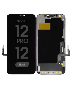igCore - Aftermarket LCD Screen and Digitizer Assembly for iPhone 12 / 12 Pro (Black)