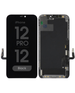 Premium Refurbished - OLED Screen Assembly for iPhone 12 / 12 Pro (Black)