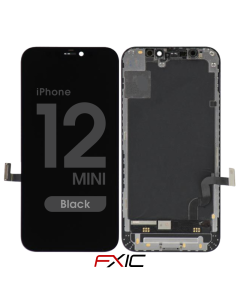 Incell - Aftermarket LCD Screen and Digitizer Assembly for iPhone 12 Mini (Black)