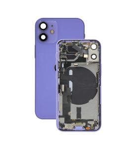 OEM Pull - Back Housing for iPhone 12 Mini (Grade A) (US Version) (Purple) - Injured Gadgets