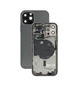 OEM Pull - Back Housing for iPhone 12 Pro (US Version) (Grade B) (Graphite) - Injured Gadgets
