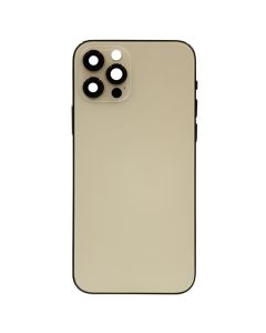 Back Housing for iPhone 12 Pro (No Logo) (Gold)