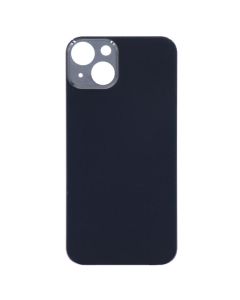 (Big Hole) Glass Back Cover for iPhone 13 (No Logo) (Midnight)