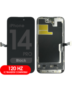 FX5 Soft OLED 120Hz - Aftermarket OLED Screen and Digitizer Assembly for iPhone 14 Pro (IC Swappable) (Black)
