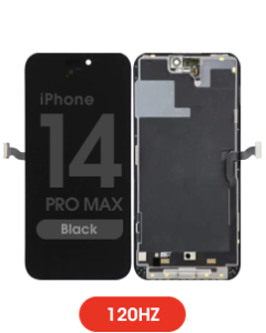 FX5 Soft OLED 120Hz - Aftermarket OLED Screen and Digitizer Assembly for iPhone 14 Pro Max (IC Swappable) (Black)