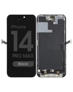 Premium Refurbished - OLED Screen and Digitizer Assembly for iPhone 14 Pro Max (Black)