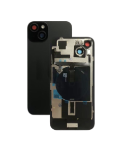 OEM Pull - Back Glass w/ Small Parts for iPhone 15 (US Version) (Grade A) (Black)