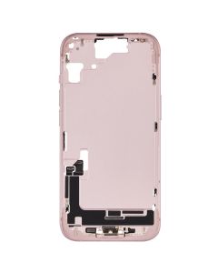 Mid Frame w/ Original Small Parts for iPhone 15 Plus (US Version) (Pink)