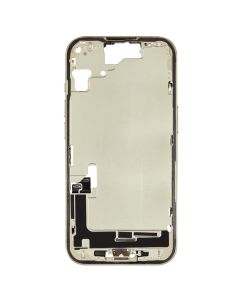 Mid Frame w/ Original Small Parts for iPhone 15 Plus (US Version) (Yellow)