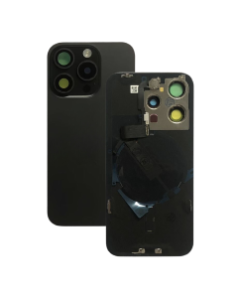 OEM Pull - Back Glass w/ Small Parts for iPhone 15 Pro (US Version) (Grade A) (Black Titanium)