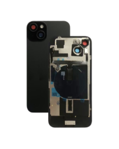 OEM Pull - Back Glass w/ Small Parts for iPhone 15 Plus (US Version) (Grade A) (Black)