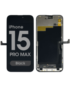 FX5 Incell QRT - Aftermarket LCD Screen and Digitizer Assembly for iPhone 15 Pro Max (Quick repair technology) (Black)