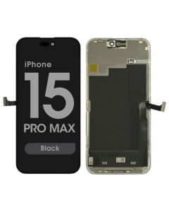 FX5 Soft OLED 120Hz QRT - Aftermarket OLED Screen and Digitizer Assembly for iPhone 15 Pro Max (Quick Repair Technology) (Black)