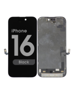 FX5 Soft OLED QRT - Aftermarket OLED Screen and Digitizer Assembly for iPhone 16 (Quick Repair Technology) (Black)