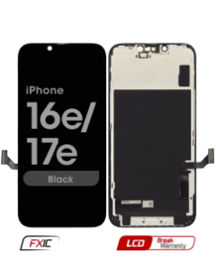 FX5 Incell - Aftermarket LCD Screen and Digitizer Assembly for iPhone 16e /17e (IC Swappable) (Black)