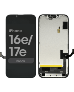 FX5 Soft OLED - Aftermarket OLED Screen and Digitizer Assembly for iPhone 16e / 17e (IC Swappable) (Black)