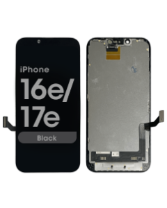 Premium Refurbished - OLED Screen and Digitizer Assembly for iPhone 16e / 17e (Black)