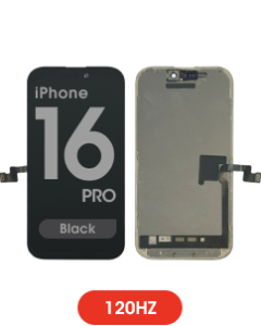 FX5 Soft OLED 120Hz - Aftermarket OLED Screen Assembly for iPhone 16 Pro (IC Swappable) (Black) 