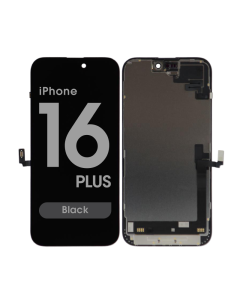 OEM Pull - OLED Screen and Digitizer Assembly w/ Proximity Sensor for iPhone 16 Plus (Grade A)