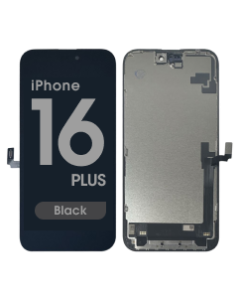 FX5 Incell - Aftermarket LCD Screen and Digitizer Assembly for iPhone 16 Plus (Black)