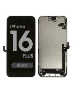 FX5 Soft OLED - Aftermarket OLED Screen and Digitizer Assembly for iPhone 16 Plus (IC Swappable) (Black)