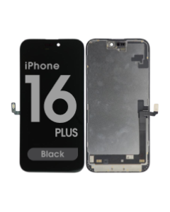 Premium Refurbished - OLED Screen Assembly for iPhone 16 Plus (Black)