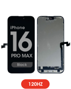FX5 Incell 120Hz - Aftermarket LCD Screen and Digitizer Assembly for iPhone 16 Pro Max (Black)