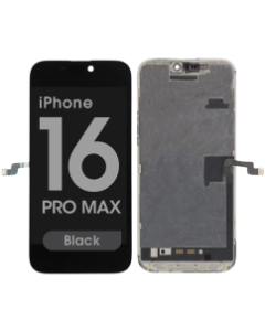Premium Refurbished - OLED Screen Assembly for iPhone 16 Pro Max (Black)