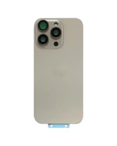 Back Glass w/ Camera Lens / MagSafe Magnet for iPhone 16 Pro Max (Desert Titanium) (No Logo)