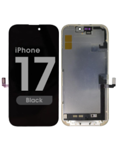 Premium Refurbished - OLED Screen and Digitizer Assembly for iPhone 17 (Black)