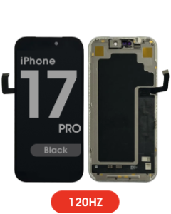 FX5 Soft OLED 120Hz - Aftermarket OLED Screen Assembly for iPhone 17 Pro (IC Swappable) (Black)