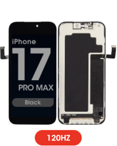 FX5 Incell 120Hz - Aftermarket LCD Screen and Digitizer Assembly for iPhone 17 Pro Max (IC Swappable) (Black)