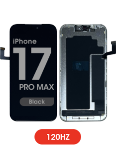 IG3 Soft OLED 120Hz - Aftermarket OLED Screen and Digitizer Assembly for iPhone 17 Pro Max (IC Swappable) (Black)