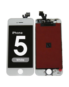 IG3 - Aftermarket LCD Screen and Digitizer Assembly for iPhone 5 (White)
