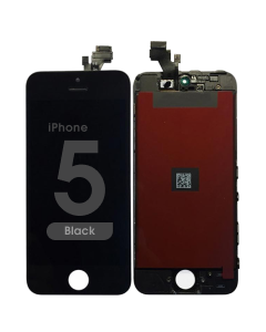 Premium Refurbished - LCD Screen and Digitizer Assembly for iPhone 5 (Black)