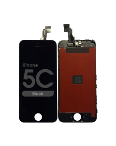 Premium Refurbished - LCD Screen and Digitizer Assembly for iPhone 5C (Black)