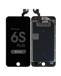 Complete Assembly - LCD Screen and Digitizer Assembly for iPhone 6S Plus (Front camera / Prox Sensor / Earspeaker Pre-Installed) (Black)